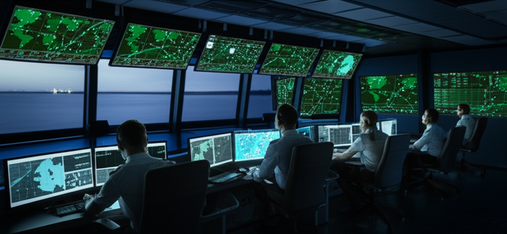 Gulf MarSys Maritime Command Center - Strategic port operations across Horn of Africa